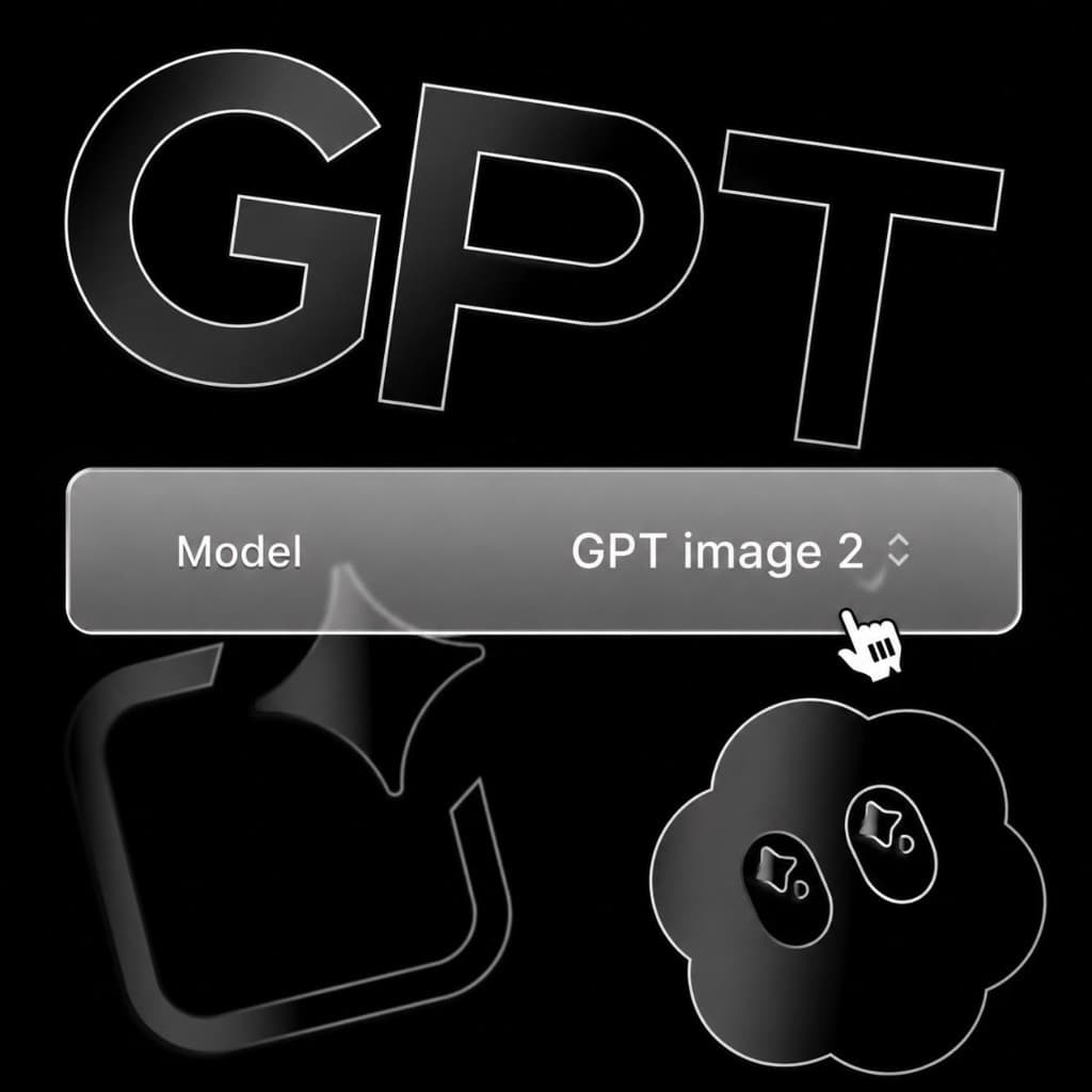 Model picker — choose between frontier AI models